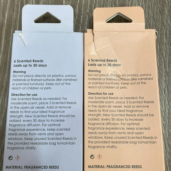 NWT Serene House Scented Reeds Relax and Energy Scent Bundle of Two - Picture 5 of 8